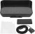 HUD universal para parabrisas, pantalla frontal HD OBD, alarma de seguridad por exceso de velocidad, tacómetro y nivel de depósito