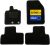 DBS – Alfombrillas para Coche – A Medida para Scenic 3 – con Clips – Alfombrillas Antideslizantes para Coche – 4 Piezas
