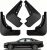 4 Piezas Faldillas Coche para Renault Austral E-Tech Hybrid 2023 2024 2025 2026 Guardabarros Coche Faldillas de Protección Accesorios Exteriores Protector Carrocería