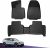 LUWU Compatible con Volvo EX30 2024 2025 Juego Total Alfombrillas de TPE Goma EX30 Tapetes Delanteros y Traseros Antiscivolo Antipolvere Accesorios Interior Auto