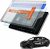 Protector de pantalla para Tesla Model Y 2020-2024 y Model 3 2018-2023 Matt Blendfrei 9H Protector de pantalla de cristal templado antihuellas Tesla Model Y Model 3