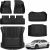 3W Juego Completo de Alfombrillas de Coche para Tesla Model 3 2021-2023, Admite Perros, TPE Alfombrillas para Todo Tipo de Clima, Antideslizante, Impermeable, Accesorios