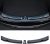 Protector de parachoques trasero para Tesla Model 3 Highland 2024 2025, protector TPE antirrayaduras para umbral trasero