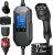 Tera Cargador de Pared Móvil para Vehículos Eléctricos Tipo 2: 11 kW 400 V 7,5 m 6–16 A Pantalla de 2,8″ Trifásico CE e IP66 Cable de Carga con Bolsa, Accesorios para Coche Eléctrico P06