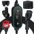 Tera Mobile Wallbox Tipo 2 portátil: 11 kW 3 Fases 6-16 A 7,5 m Cable de Carga CEE 5 Pines EV Cargador 0,5-5h Carga retardada Potencia de Carga Ajustable Soporte de Cargador para Coche eléctrico P03