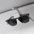 Portagafas Spigen universal para Tesla Model Y y Model 3 Highland 2024 2025, piel vegana premium y clip de silicona, compatible con BMW, pack de 2, gris