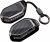 Funda para llave de coche Funda para llave Llavero compatible con Kia EV3 2025 EV6 2024 EV9 EV4 EV5 Sportage Sorento Telluride K8 2026 Accesorio Carcasa metálica negra Resistente a los