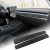 Cubierta de salpicadero para Tesla Model 3 Model Y 2017-2022, embellecedor estilo Alcántara para salpicadero, decoración interior, pack de 2, negro