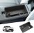 SHAOHAO – Caja de almacenamiento para Renault Scenic E-Tech 2024-2026 & Megane E-Tech 2022-2026 Organizador de consola central bandeja de inserción, accesorios negro