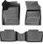 Rizline Alfombrillas 3D para coche compatibles con Renault Austral E-Tech Full Hybrid, ajuste perfecto, accesorios 1ª y 2ª fila TPE para todo tipo de climas, inodoras, antideslizantes, delanteras y
