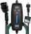 Masterplug Cable de Carga VE para Vehículos Eléctricos e Híbridos, 10 Metros, Modo 2, Enchufe Schuko de 3 Pines EU a Cargador de Coche Tipo 2, 3,6kW, 16A, EVCM221610G/EU