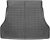 Alfombrillas Goma Coche para Kia para EV4 2025-2026 Juego De Alfombrillas TPE 5D para Maletero Coche(Trunk Mat)