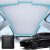 Tesla Model Y Highland 2024 2025 Parasol Coche Delantero, Parasol para Techo sin flacidez, Aislamiento y Reflexión Integrados Parasol Interior, Protección UV, Mantener Fresco (Model Y)