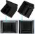 Pack de 2 accesorios para Tesla Model 3 Highland 2024 2025 y Model Y Juniper, bandeja organizadora de consola central, caja de almacenamiento con interior afelpado
