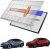 GAFAT 16″ Tesla Model Y Juniper 2026 2027 Standard/Premium/Performance Protector Pantalla de Cristal, 16″ Model Y Protección con Kit de Alineación Automática y Caja sin Polvo, 9H Antigolpes, HD Claro