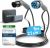bokman EV Cable de Carga Tipo 2, Modo 3 / 32A / 22kW / Trifásico / 5 Metros, Cable de Carga Rápida Híbrido Enchufable para Vehículo Eléctrico Tipo 2 a Tipo 2