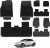 3W Alfombrillas para Tesla Model Y Juniper 2025 2026/Standard 2026