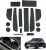 GAFAT Compatible con Mercedes Benz Smart #1 EV Electric 2023 2024 Alfombrillas Antideslizantes, Smart 1 2023 Alfombrillas de Goma, Consola Central, Costura de Puerta (Negro)