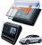 HD Serie 2 Piezas 15,4″ + 8″ Protector de Pantalla para Tesla Model 3 2024-2026 y Model Y 2025, 9H Vidrio Templado Protección de Pantalla con Kit de Instalación