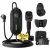 Electric Car Charger [3.68 kW, 6-16A, 25 m] dé EV Charger Type 2 with Schuko Plug, Portable Electric Car Charger with Controllable Digital Display with Model Y/3, GLC, MG4 and Other BEV/PHEV