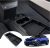 GAFAT Compatible con Kia EV6 GT Line 2021-2026 2027 Caja de Almacenamiento Consola Central, Facelift EV 6 2025 Organizador de Bandeja y Guantera Inferior de Consola Central, EV6 Accesorios (Azul)