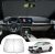 [Update] GAFAT Compatible con BMW X1 U11 F48/ X2 U10 2016-2026 Parasol Parabrisas Interior, 2025 iX1 U11 iX2 Accesorios Protector Solar, Enfriamiento, Protección UV, UPF 50+