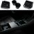 Organizador de consola central para Tesla Model Y Juniper y Model 3 Highland 2024 2025, bandeja de almacenamiento afelpada, pack de 3