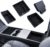 4 Piezas de Accesorios para Consola Central de Tesla Modelo Y 2025-2026 Juniper, Organizador de Silicona, Caja de Almacenamiento para Reposabrazos y Caja Oculta (Forrada)