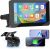 Pantalla CarPlay de 7″, pantalla Android Auto 2025 mejorada, CarPlay Buddy Display con navegación, control por voz, Mirror Link, pantalla táctil y reproductor multimedia para coche