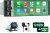 Radio AWESAFE 1 DIN universal con CarPlay y Android Auto, pantalla táctil de 6,36″ y cámara trasera, Bluetooth, controles de volante, FM y doble USB