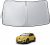 LUWU Compatible con Renault 5 E-Tech R5 2024 2025 2026 Parasol Coche Plegable Parabrisas Interior Parasol Parasol Delantero Protección UV Protección contra el Calor E-Tech R5 Accesorios