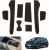 GAFAT Compatible con Cupra Born 2022-2024 Alfombrillas Antideslizantes de Goma, Consola Central y Caja