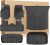3W Alfombrillas 7 Piezas para Tesla Model Y Standard 2026, Incluyendo Alfombrilla de Maletero en Material Thorex™ Premium, Aptas para Todas Las Estaciones, Antideslizantes e Impermeables