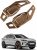 Levas de cambio KUNGKIC para Seat Cupra Leon Ateca Formentor 2021 2022 2023 2024 2025, extensiones de palanca de aluminio para volante, 2 piezas