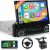 Radio 1 DIN DAB+ con CarPlay inalámbrico y Android Auto, pantalla retráctil automática de 7″, Bluetooth, control de volante, Mirror Link, EQ, USB-C y cámara trasera