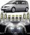 BMT xms Kit de Luces LED Interior para Renault Espace 4 IV 2003-2006/2, Blanco Brillante 6000K,18 Piezas