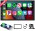 Radio Hodozzy Android 2GB+64GB 2 DIN con GPS, CarPlay inalámbrico y Android Auto, pantalla táctil 7″ 1080P, Bluetooth, HiFi, FM/RDS, WiFi, navegación y cámara AHD de marcha atrás