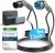 bokman EV Cable de Carga Tipo 2, 7,2kW / 32A / Monofásico / 5 Metros/Modo 3, Cable de Carga Rápida Híbrido Enchufable para Vehículo Eléctrico Tipo 2 a Tipo 2