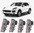 4Pcs Luces LED de Bienvenida para Porsche Cayenne/Macan/ 911/ Boxster/Cayman, Proyector de Luz para Puerta de Coche, Auto Accesorios