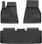 FROGUM No. 77 Alfombrillas para Coche Alfombras para Tesla Model S 2012-2021 | Borde Alto | para Todo el año | Tamaño