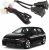 Adaptador Carga Dual USB para Golf/GTI/R-Line (MK5/MK6) J-t-a MK4 S-c-o EOS, Cargador USB Hembra (Longitud Cable: 92 cm)