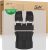 3W Alfombrillas 4 PCS para Tesla Model 3 Highland 2024-2025, Incluyendo Alfombrilla de Maletero en Material Thorex™ Premium, Aptas para Todas Las Estaciones, Antideslizantes e Impermeables