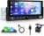 Radio 1 DIN con CarPlay y Android Auto, pantalla táctil de 6,86″, Bluetooth, Mirror Link, FM/RDS, USB Type-C, EQ y cámara trasera