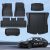 Alfombrillas 6 Pzs para Tesla Model 3 2024-2026 Alfombrillas para Todo Clima 3D con Bordes Altos TPE Alfombrilla de Maletero de 3 Capas para Tesla Model 3 Highland Accesorios