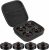 Forever Speed 4 Piezas Gato hidráulico Almohadilla de Goma para Tesla Model 3/Y/X/S Jack Pad Adaptador Accesorios con Caja de Almacenamiento, Almohadilla elevadora de Carro Elevador, cojín de Goma
