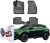 Trimak Alfombrillas 3D a medida para coche, compatibles con Alfa Romeo Junior eléctrico a partir de 2024, accesorios para coche, 1ª y 2ª fila, alfombrillas de goma TPE para todo tipo de climas