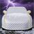 Funda Coche Antigranizo para Fiat 600/600e 2024-2026, Funda Coche Exterior Lona de Tapar para Verano & Invierno Impermeable Resistente Viento Lluvia Personalizado