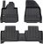 MOTOS Alfombrillas de Goma para Volvo EX30 Desde 2023 Mejore la Comodidad de Sus Viajes con la Alfombra Antideslizante Car 3D- Alfombrillas de Coche para Varias Estaciones