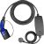 Cable de Carga EV para vehículos eléctricos e híbridos, 5 Metros, Modo 2, Enchufe británico de 3 Pines a Cargador de Coche Tipo 2, BG Sync EV, IP65, 2,4 kW, EVCM22135