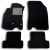 Alfombrillas para Renault Megane III Berlina/Sportour/Coupe 2008-2015 A Medida, Antideslizantes, talonera de Goma Reforzada, Botones de fijación